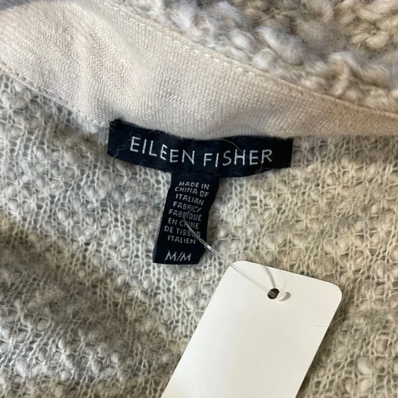 Eileen Fisher Women's Soft ivory  Cardigan medium - Picture 3 of 8